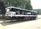 잠금장치 운반트럭 Q235 철강 60 톤 선적 컨테이너 트레일러