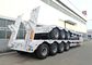 기계적 사다리 3 축 60 톤 로배드 트럭 세미 트레일러